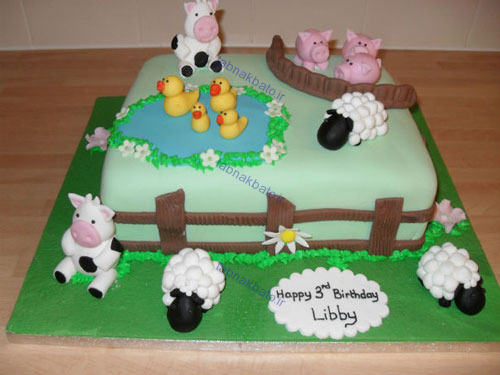 کیک های زیبای تولد