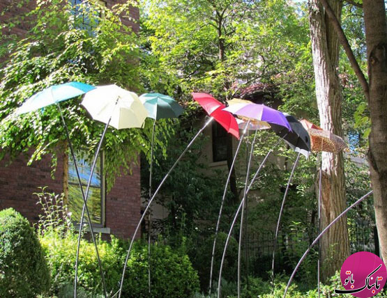 تصاویر: خلق فضاهای دل انگیز با چتر
