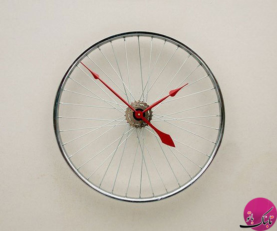 تصاویر: استفاده های جالب از چرخ دوچرخه