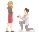 راز زانو زدن روی یک پا هنگام درخواست ازدواج