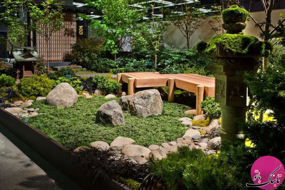 طراحی باغ و باغچه به سبک ژاپنی