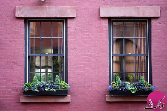 گلدان‌های پنجره‌ای، زینت‌بخش نمای ساختمان