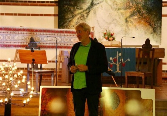 برگزاری شب سوگ حسینی در کلیسای انجیلی برلین