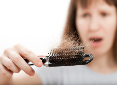 عوامل موثر در ریزش مو
