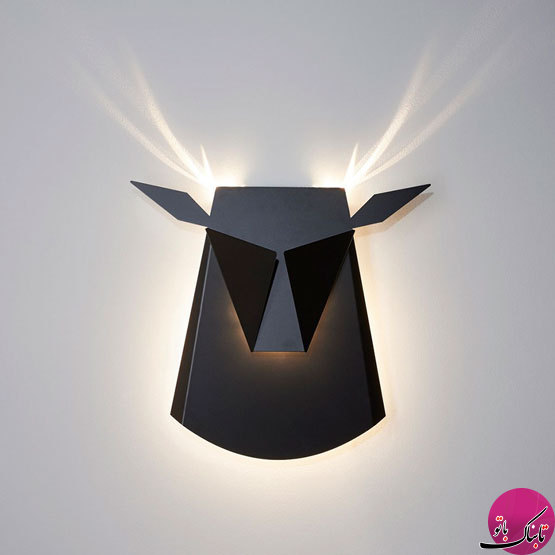 تصاویر: لامپ‌های دیواری به شکل حیوانات