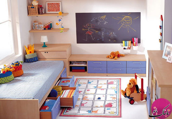 ایده‌هایی جالب برای چیدمان اتاق کودک