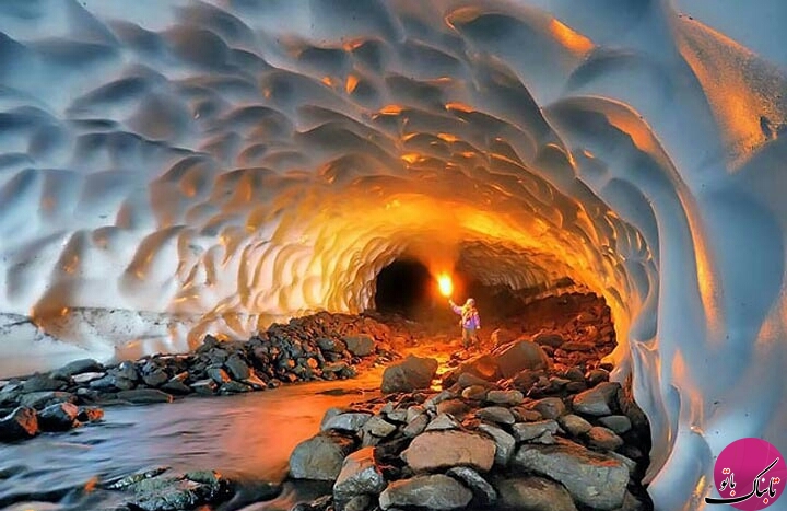 سفر رؤیایی نوروز به «ناف دریا» و تونل برفی شگفت انگیز