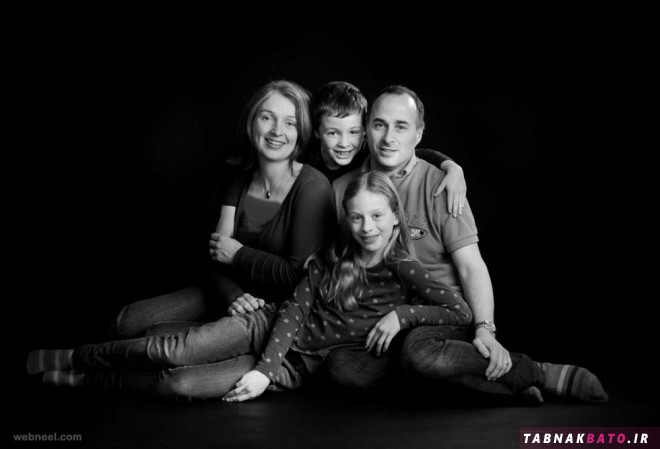 ایده‌ها و ژست‌هایی زیبا برای عکس‌های خانوادگی