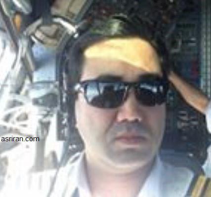 خلبان دوم پرواز سقوط کرده تهران یاسوج +عکس