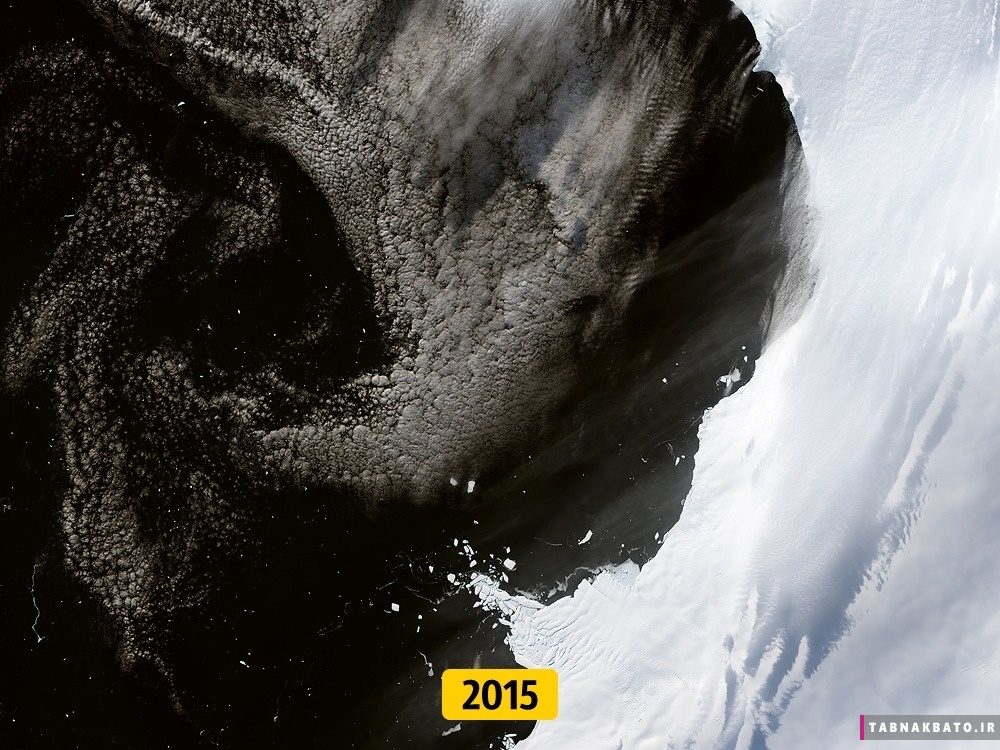 تصاویر متحیر کننده از تغییرات آب و هوایی