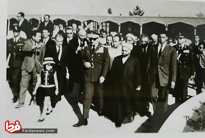 محمدرضا پهلوی و دراویش گنابادی +عکس