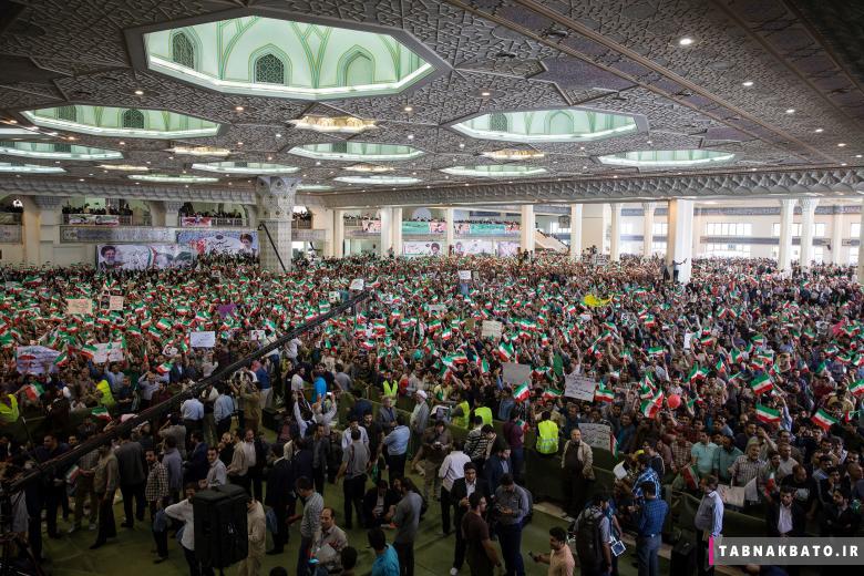 گزارش تصویری رویترز از اوج‌گیری شور انتخابات در ایران