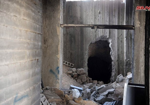 تصاویری از زندان مخوف تروریست‌ها در دوما