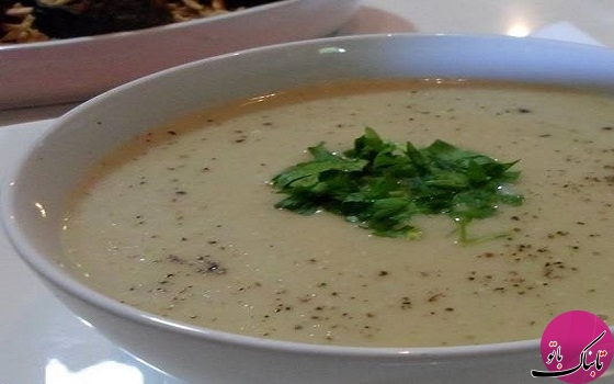 طرز تهیه‌ی سوپ بادمجان کبابی