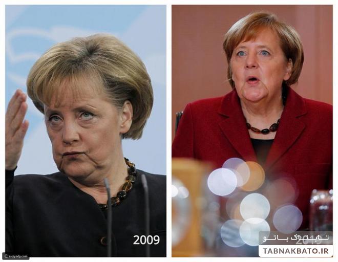 چهره‌های سیاسی جهان در چالش عکس ده سال پیش