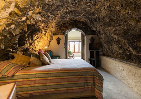 تصاویری از زیباترین خانه های صخره ای جهان