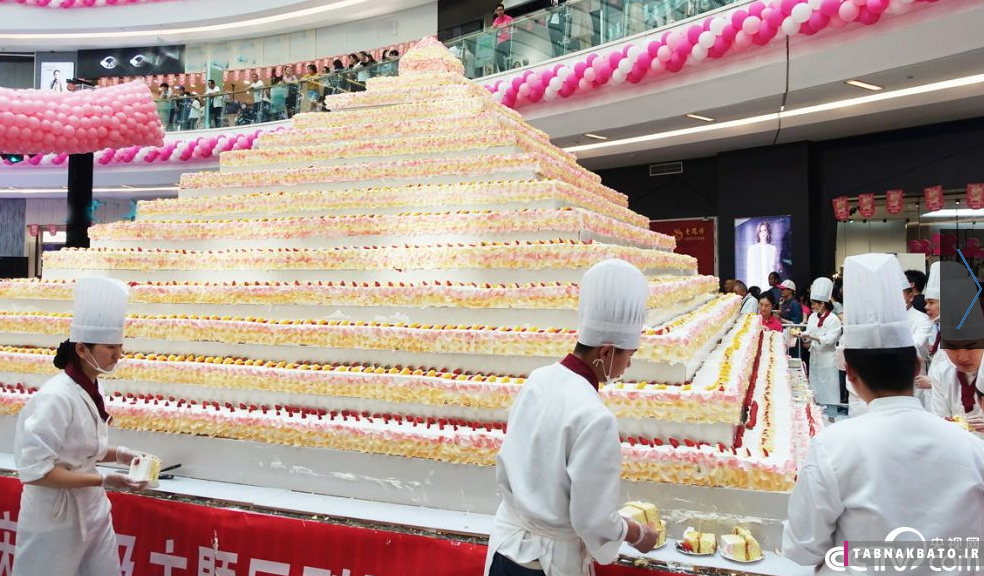 استقبال چینی ها از کیک ابوالهول!