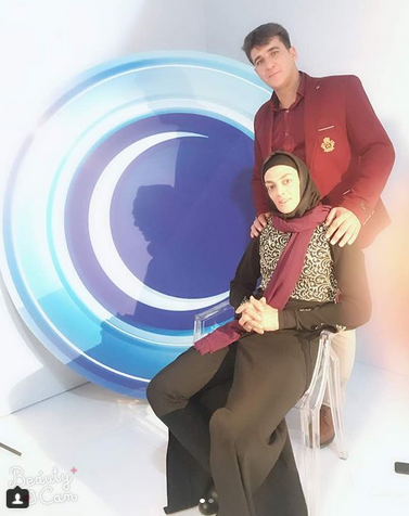 مهمان قهرمان «ماه عسل» در کنار همسرش +عکس