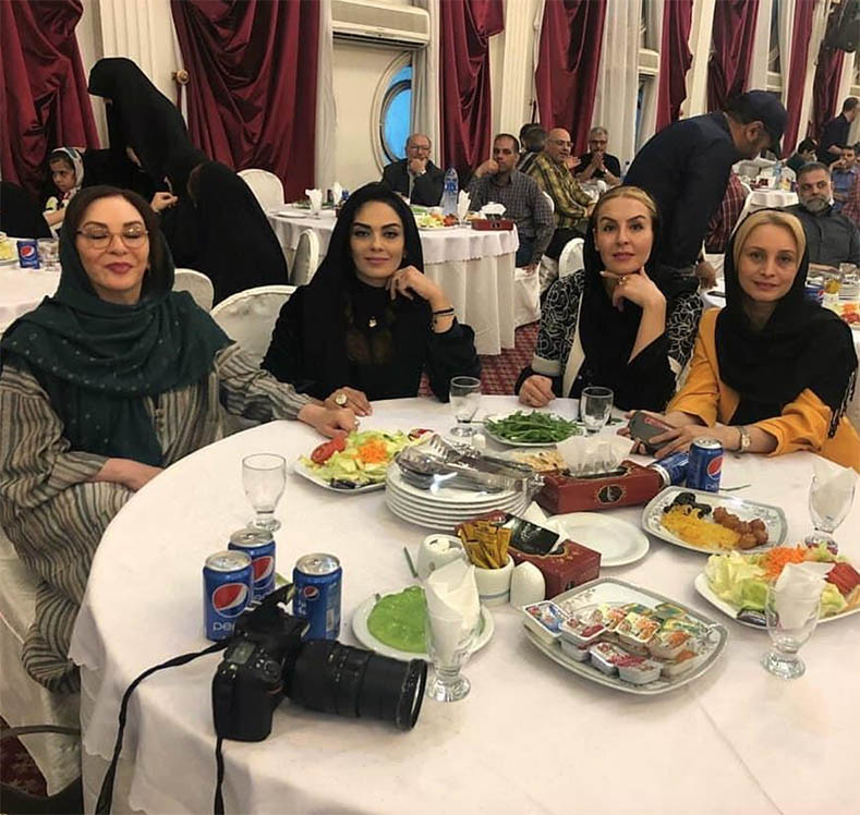 خانم های بازیگر در مراسم افطاری +عکس