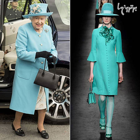 لباس‌هایی که ملکه انگلیس مد کرد!