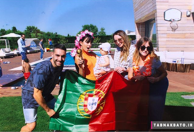 رفتارهای عجیب نامزد رونالدو در بازی پرتغال و مراکش
