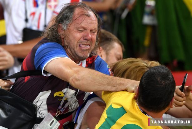 عکس های بدشانس ترین تماشاچی جام جهانی