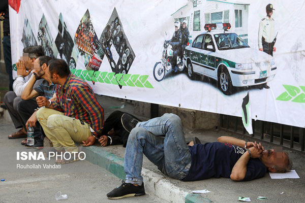 سیزدهمین مرحله از اجرای طرح «رعد» در تهران+عکس