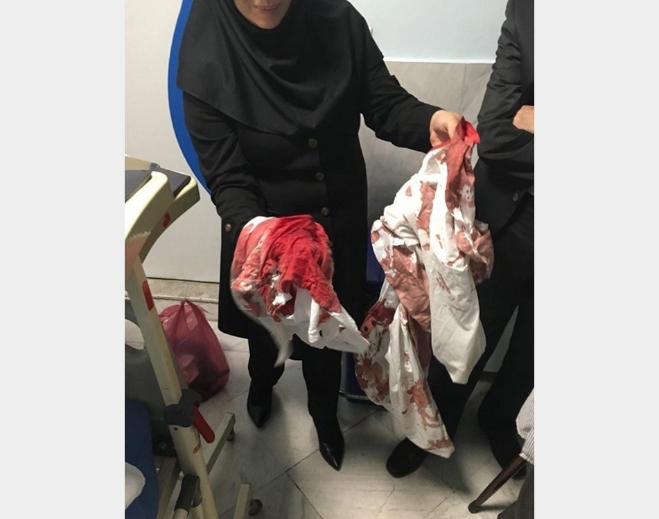 حمله با چاقو به پزشک تهرانی در کلینیک +تصاویر