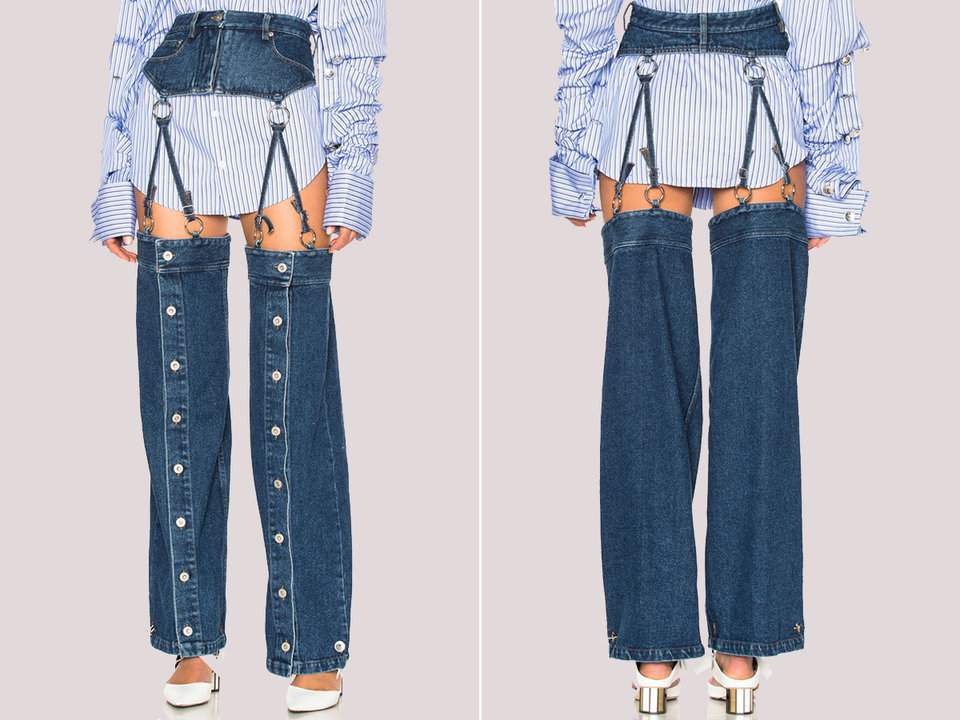 مدل های احمقانه و باورنکردنی لباس های جین