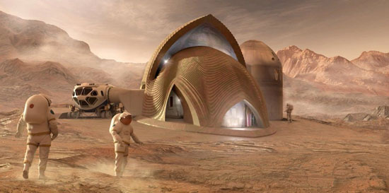 ۵ برنده مسابقه طراحی خانه‌های مریخی +عکس
