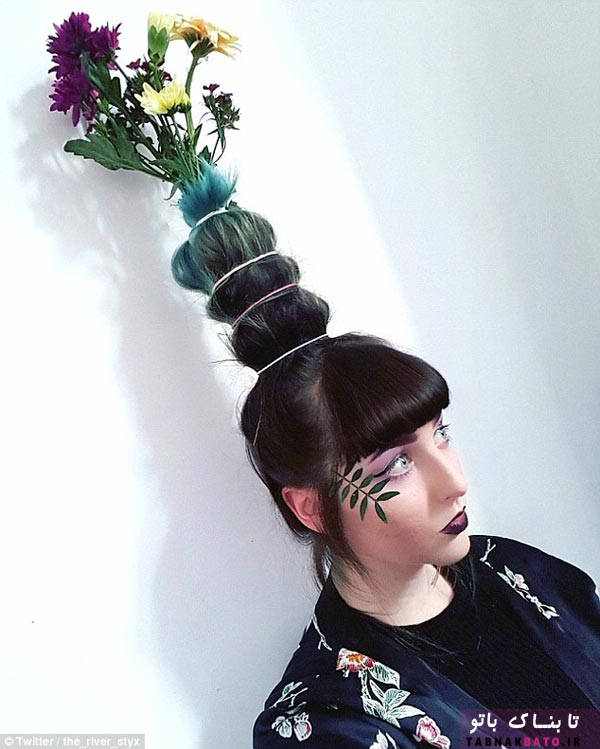 یک گلدان روی سر، مدل موی جدید و پر طرفدار