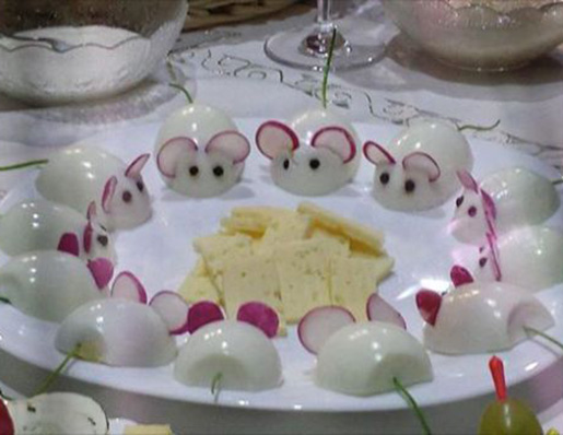 12 ایده فوق العاده برای تزیین تخم مرغ پخته