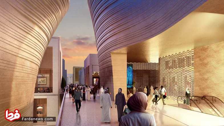 پروژه بزرگترین مرکز خرید در دبی + عکس