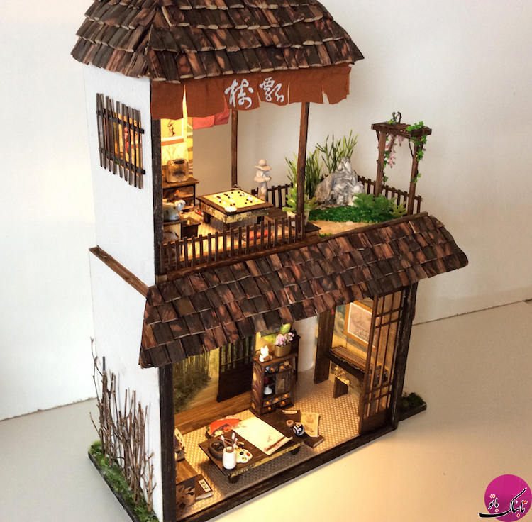 خانه‌های ژاپنی مینیاتوری، ترکیب هنر و خلاقیت
