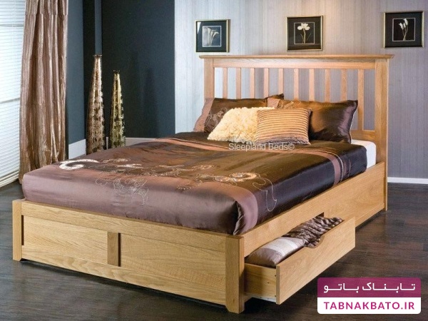 تخت خواب‌های جادار، مناسب برای فضای کوچک