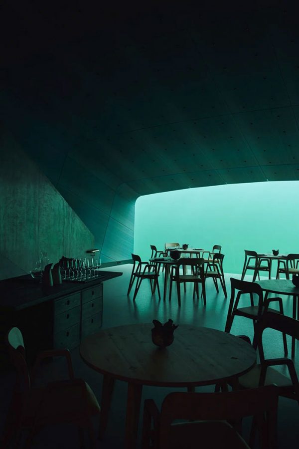 رستوران زیردریایی نروژ رونمایی شده – منظره‌ای شبیه فیلم‌های تخیلی