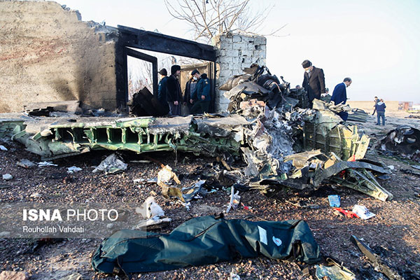 سقوط مرگبار هواپیمای اوکراینی در تهران (۱۶+)