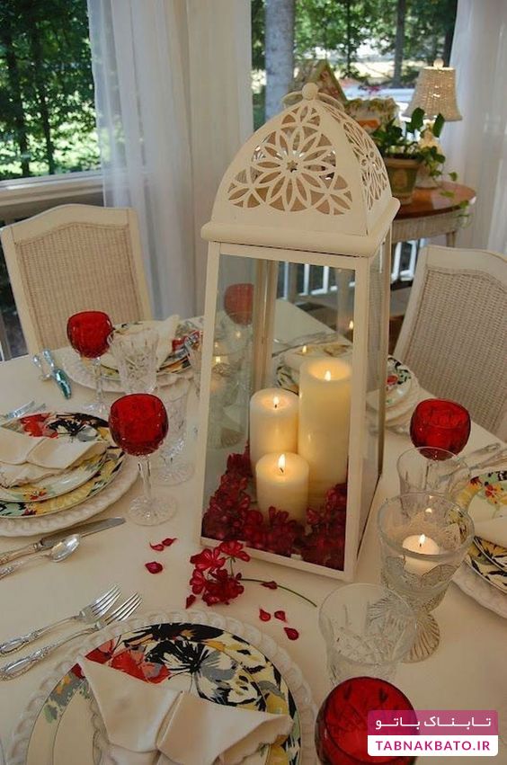 ایده‌هایی برای چیدن یک میز عاشقانه