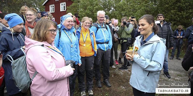 پایان طبیعت گردی دو ساله ولیعهد سوئد