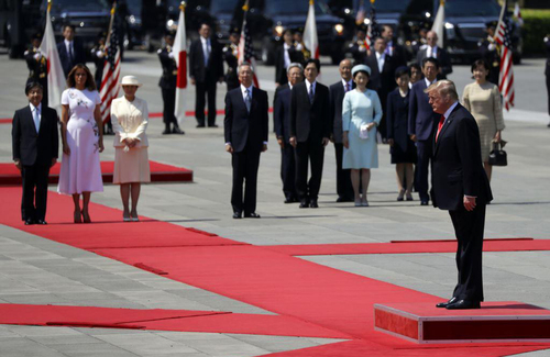 ترامپ نخستین مهمان رسمی امپراتور جدید ژاپن