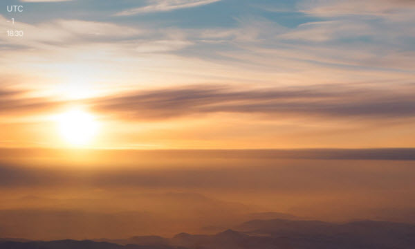 عکاسی که در عرض ۸ ساعت، ۲۴ طلوع خورشید را در نقاط مختلف دنیا ثبت کرد