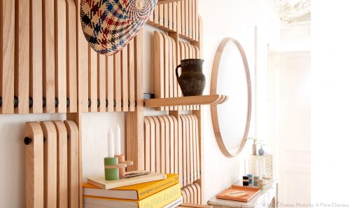 ایده طراحی قفسه های دیواری، چوبی و مدرن