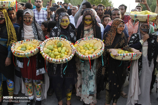 جشنواره شکرگزاری انبه و یاسمین گل در میناب