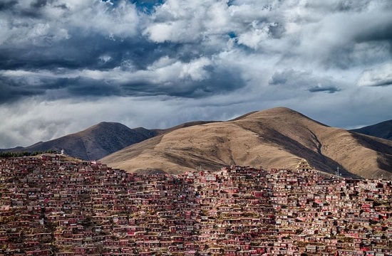 شهر راهبان بودایی در عکس روز نشنال‌جئوگرافیک