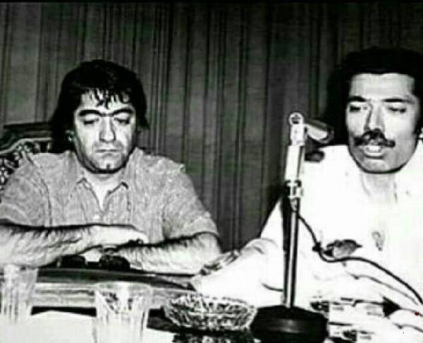 علی نصیریان و عزت الله انتظامی در سال‌های دور +عکس