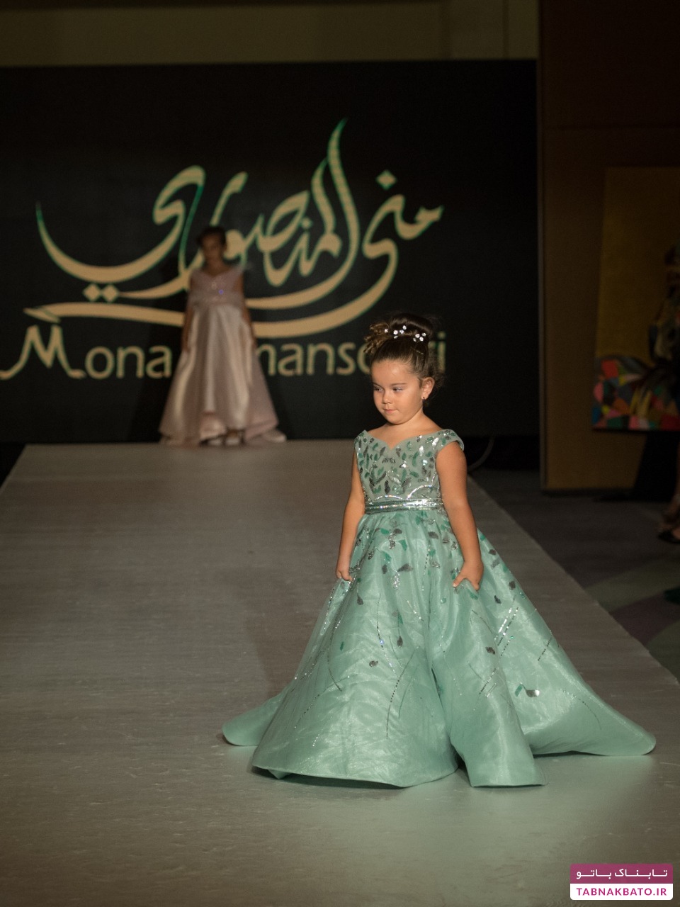 کودکان مدل در جشنواره مد دبی