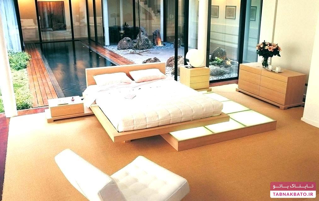 چیدمان اتاق خواب به سبک ژاپنی‌ها