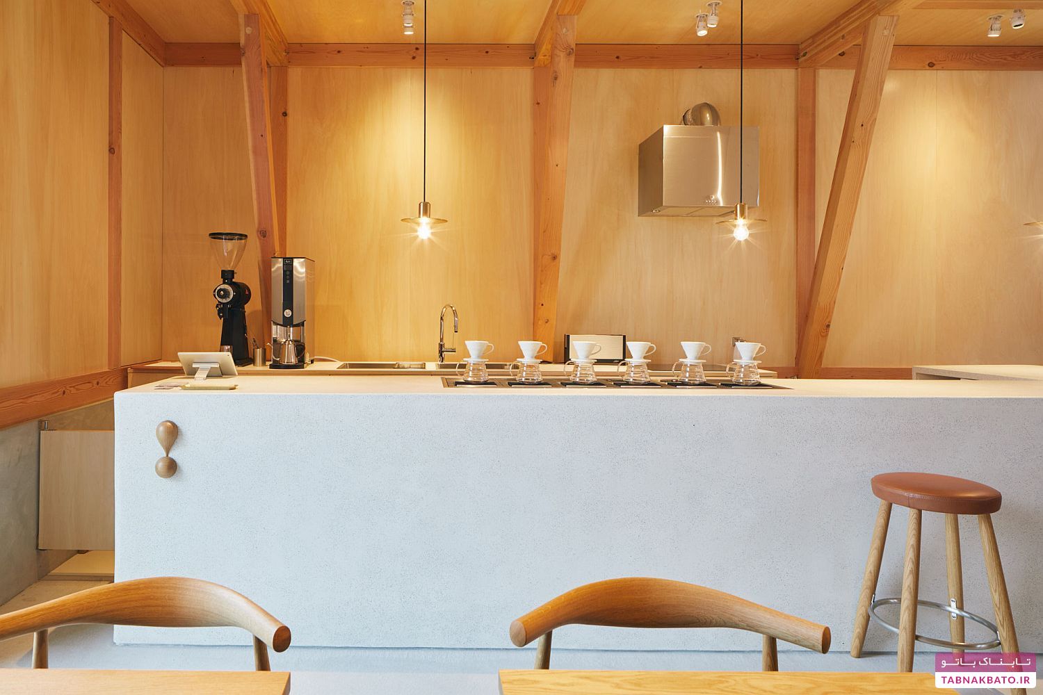 طراحی جالب و متفاوت یک کافه در توکیو