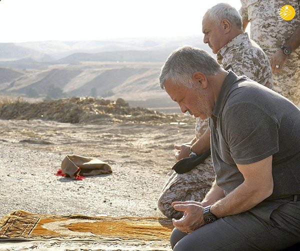نماز شاه اردن در مناطق پس گرفته‌شده از اسرائیل +عکس
