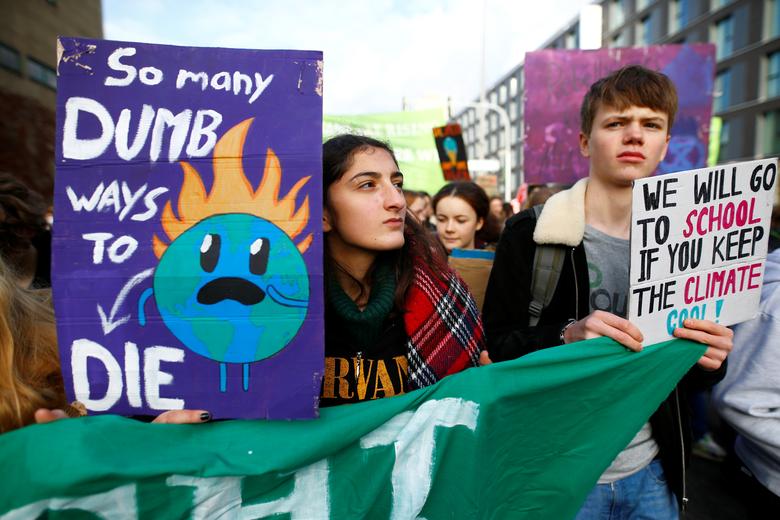 تظاهرات جهانی علیه تغییرات آب و هوایی